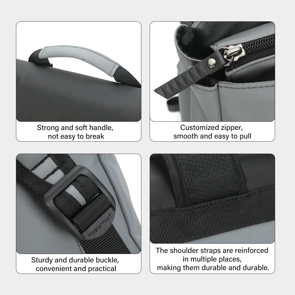 Tigernu TPU Fashion Backpack – Slim 16L, Anti-Theft, Waterproof, 15.6" Laptop