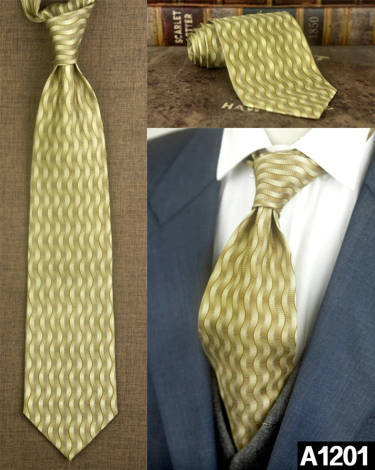 100% Silk Men's Printed Necktie – Vintage & Novelty Collection