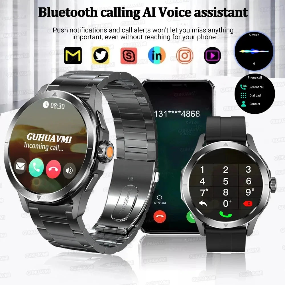 Hiwego S4 Ultra Smartwatch | 1.53" AMOLED, NFC, GPS, Compass & IP68