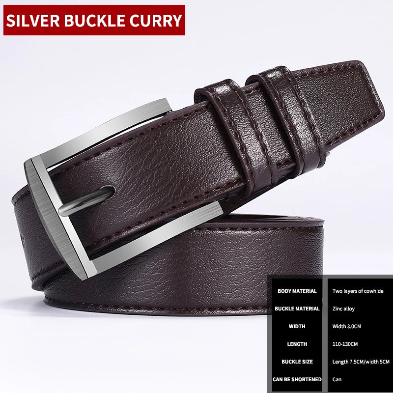 Men's Pin Buckle Belt – Vintage Casual Style