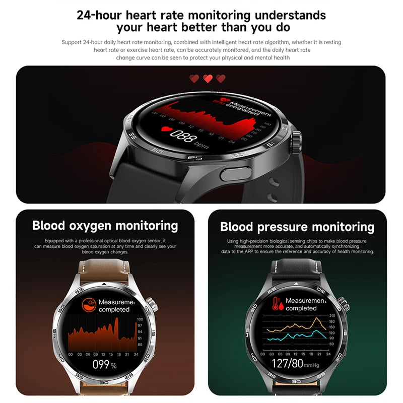ChiBear Watch 5 Pro NFC Smartwatch | Bluetooth Calling, Heart Rate & Health Monitor