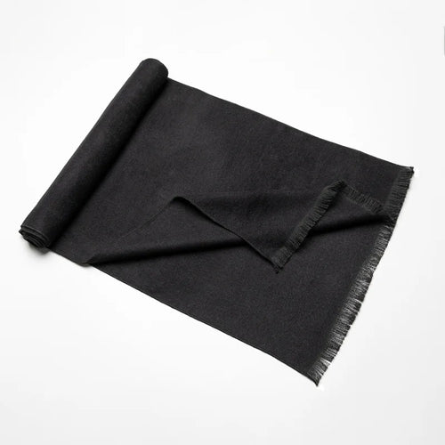 Classic Men's Plaid Scarf – Cashmere & Acrylic Blend