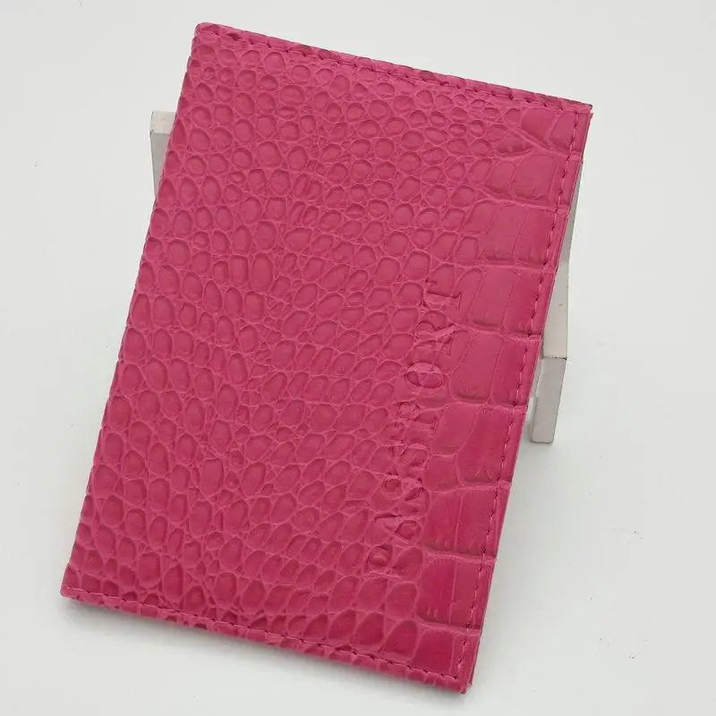 Functional Waterproof Passport Wallet in PU Leather with Extra Credit Card Slots