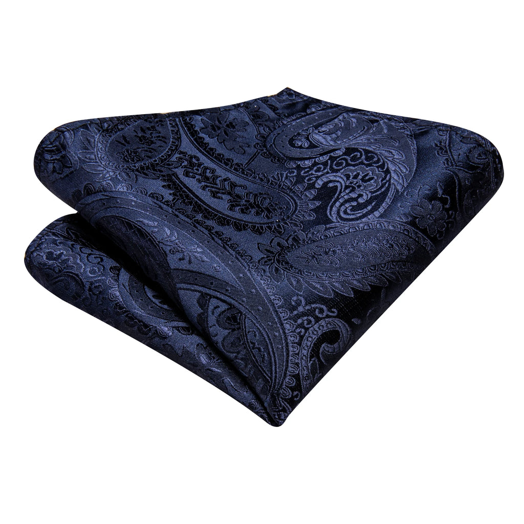 Hi-Tie Men's Silk Paisley Necktie – Italian Design | 8.5cm