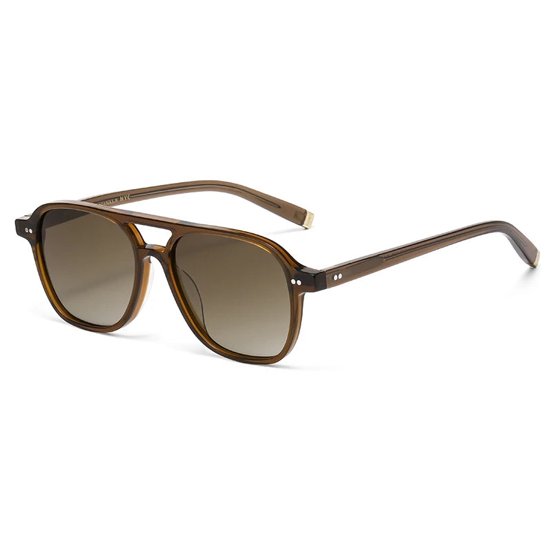 ROGBAE Bjorn Oval Acetate Sunglasses — Photochromic