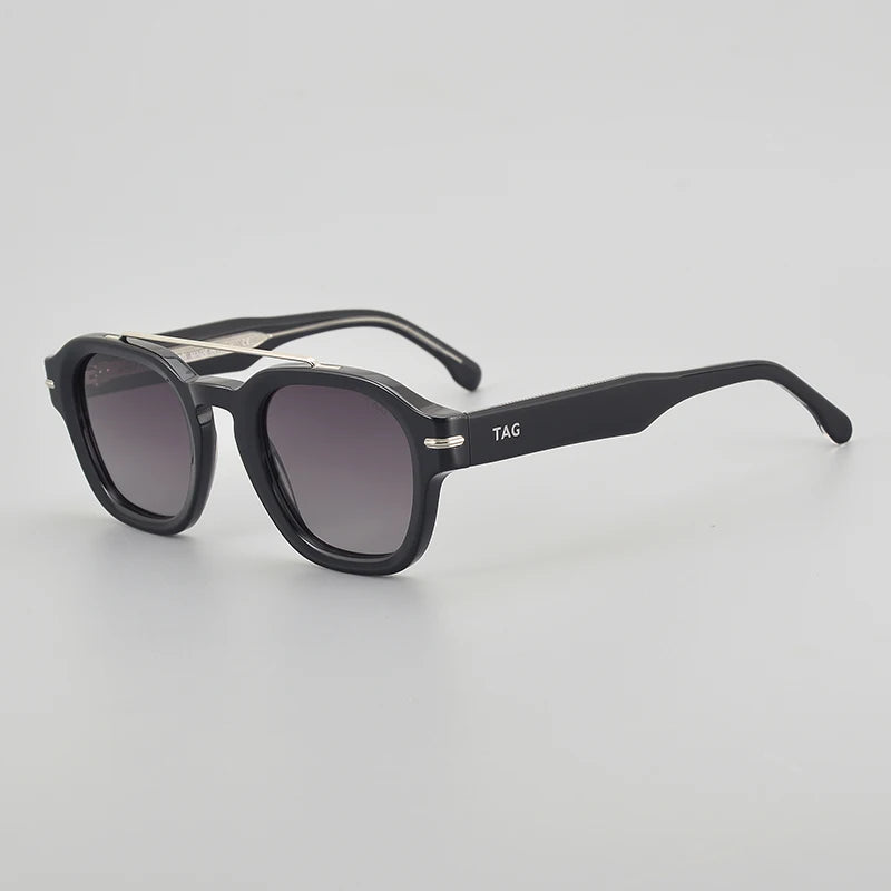 TAG Hezekiah 8775 Polarized Photochromic Oval Sunglasses