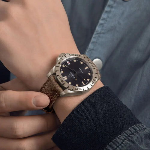 BODERRY BDA002T Titanium Military Automatic Watch 41.5mm