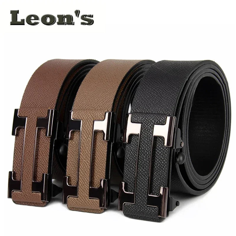 Men's Business Belt – Light Luxury Office Style