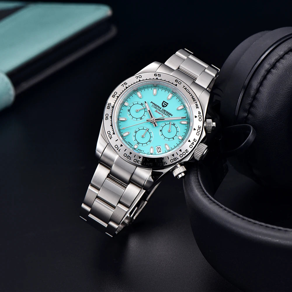 Pagani Design PD-1727 Men's Chronograph Watch | VK63 | Sapphire Crystal | 10ATM