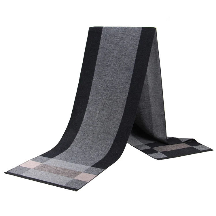 Cashmere-Feel Knit Scarf & Shawl