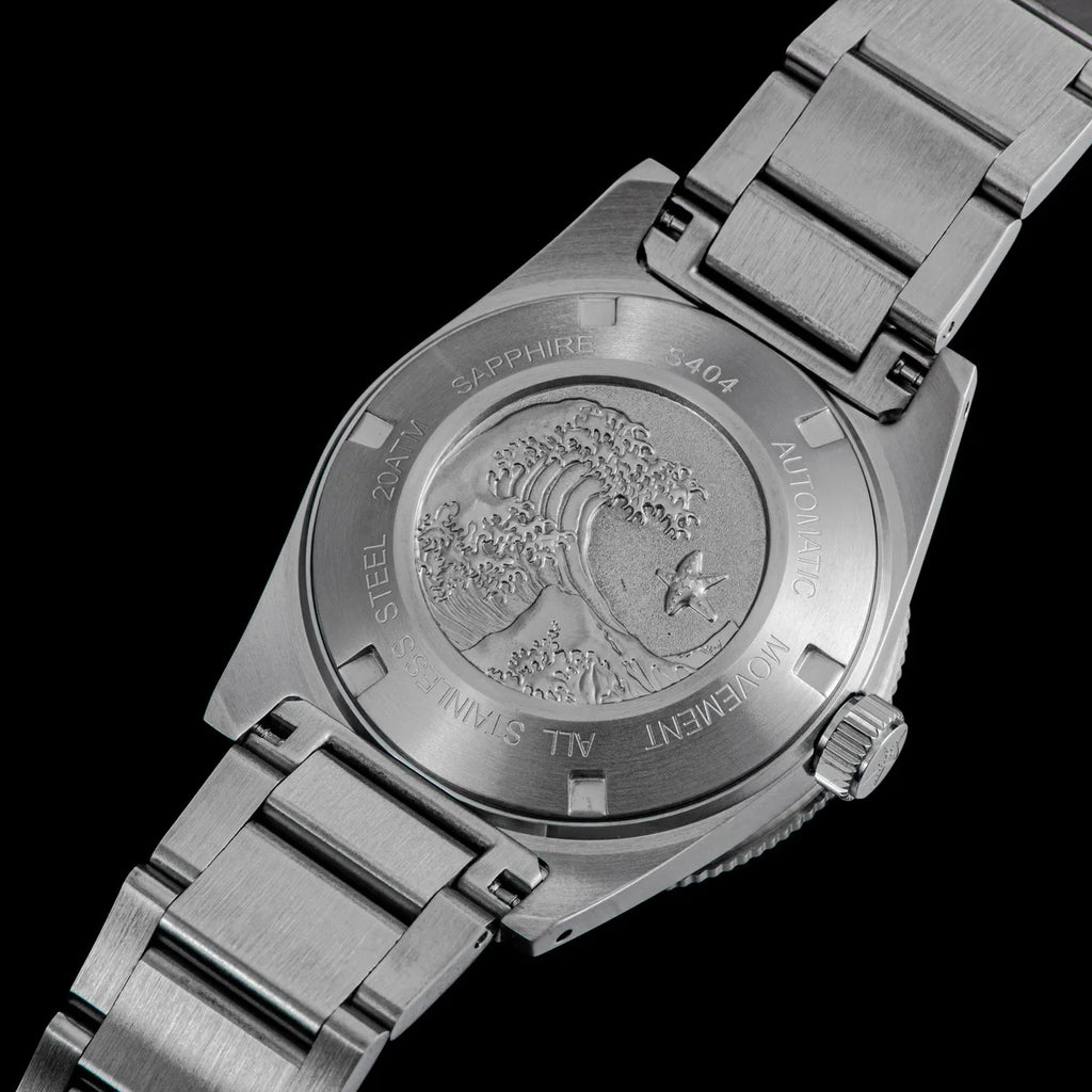 Seestern 62MAS V3 Automatic Dive Watch – NH35A, Domed Sapphire, 37mm, 200m Water Resistant