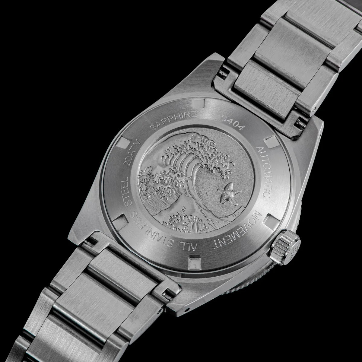 Seestern 62MAS V3 Automatic Dive Watch – NH35A, Domed Sapphire, 37mm, 200m Water Resistant