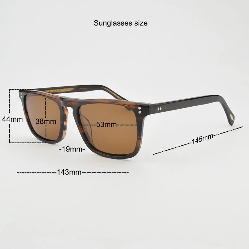 TAG Hezekiah 5189 Polarized Photochromic Square Sunglasses