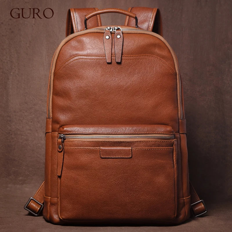 GURO Weekend Genuine Leather Backpack