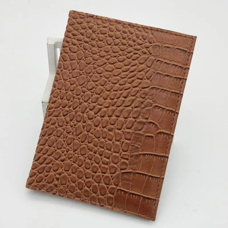 Functional Waterproof Passport Wallet in PU Leather with Extra Credit Card Slots