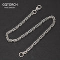 S925 Sterling Silver Braided Viking Bracelet & Chain Necklace