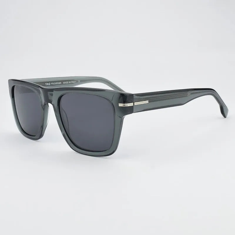 TAG Hezekiah 8763 Polarized Photochromic Square Sunglasses