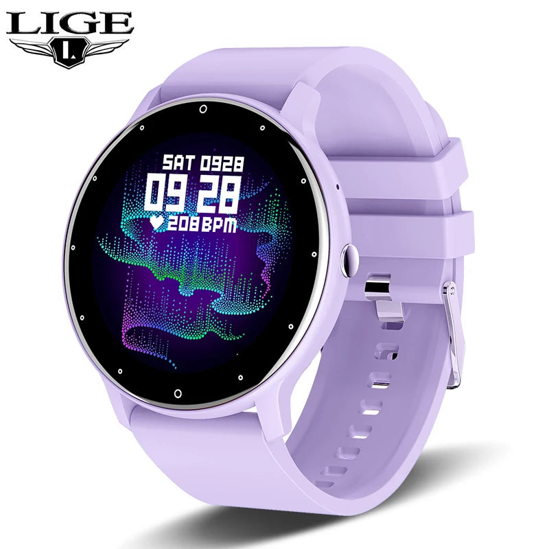 LIGE 0223 Round Smartwatch | Bluetooth Calling, Heart Rate & Fitness Tracker