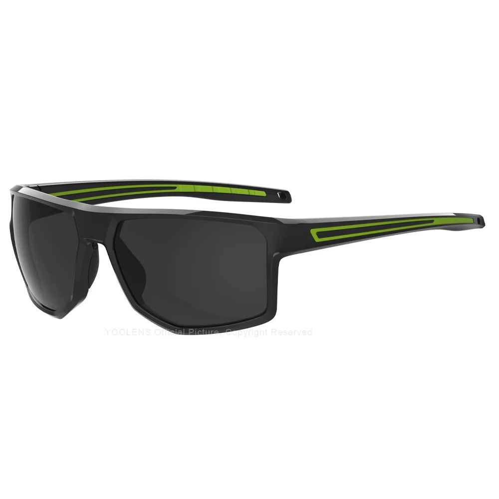 VEITHDIA Sports Protective Sunglasses for Men Women Fishing Running Cycling Golf Driving Polarized UV400 Sun Glasses TR90 FH012