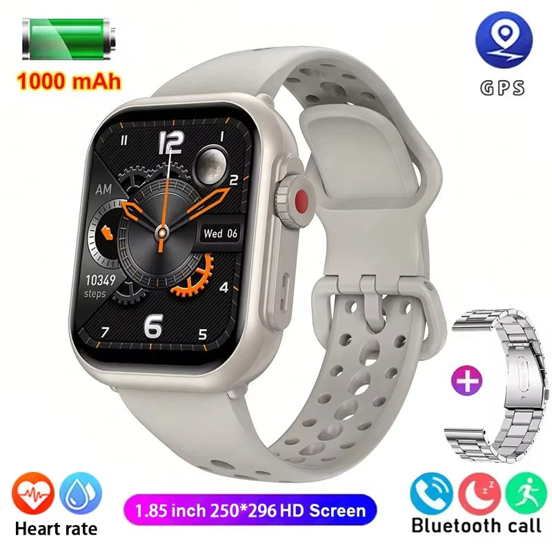 Ultra2 Pro Smart Watch — 1.85" AMOLED, Bluetooth Calling, 100+ Sports Modes