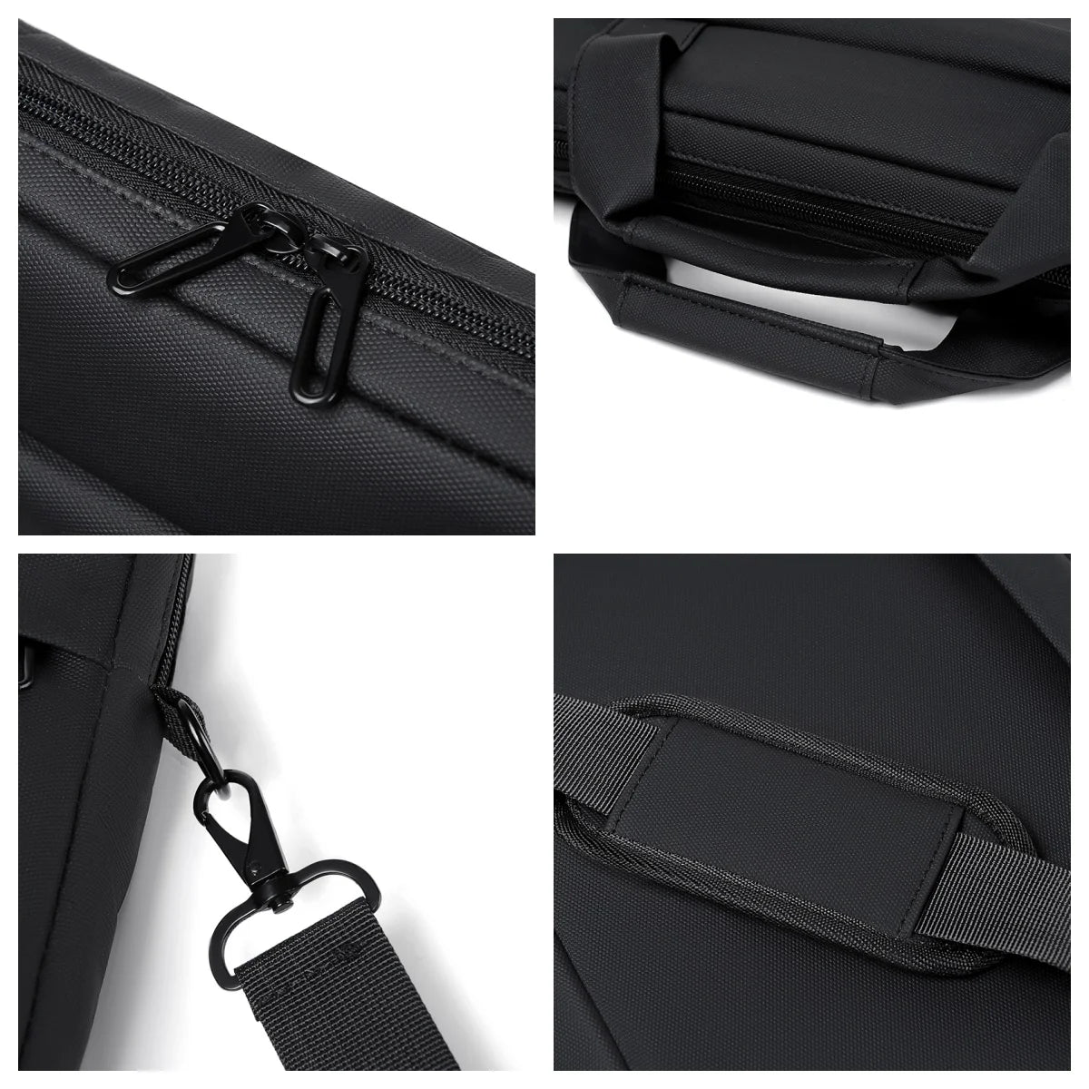 Men's Minimalist Briefcase | 14" Laptop Bag, Shoulder & Messenger Carry