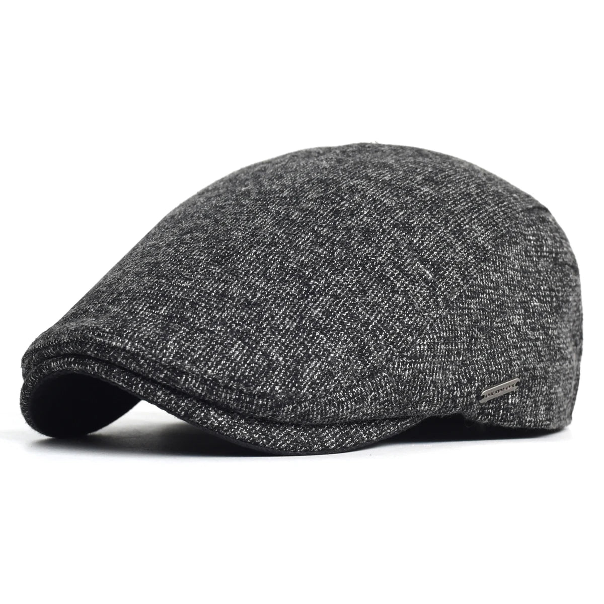 Thick Warm Newsboy Flat Cap – Soft Retro Driver Hat for Autumn & Winter