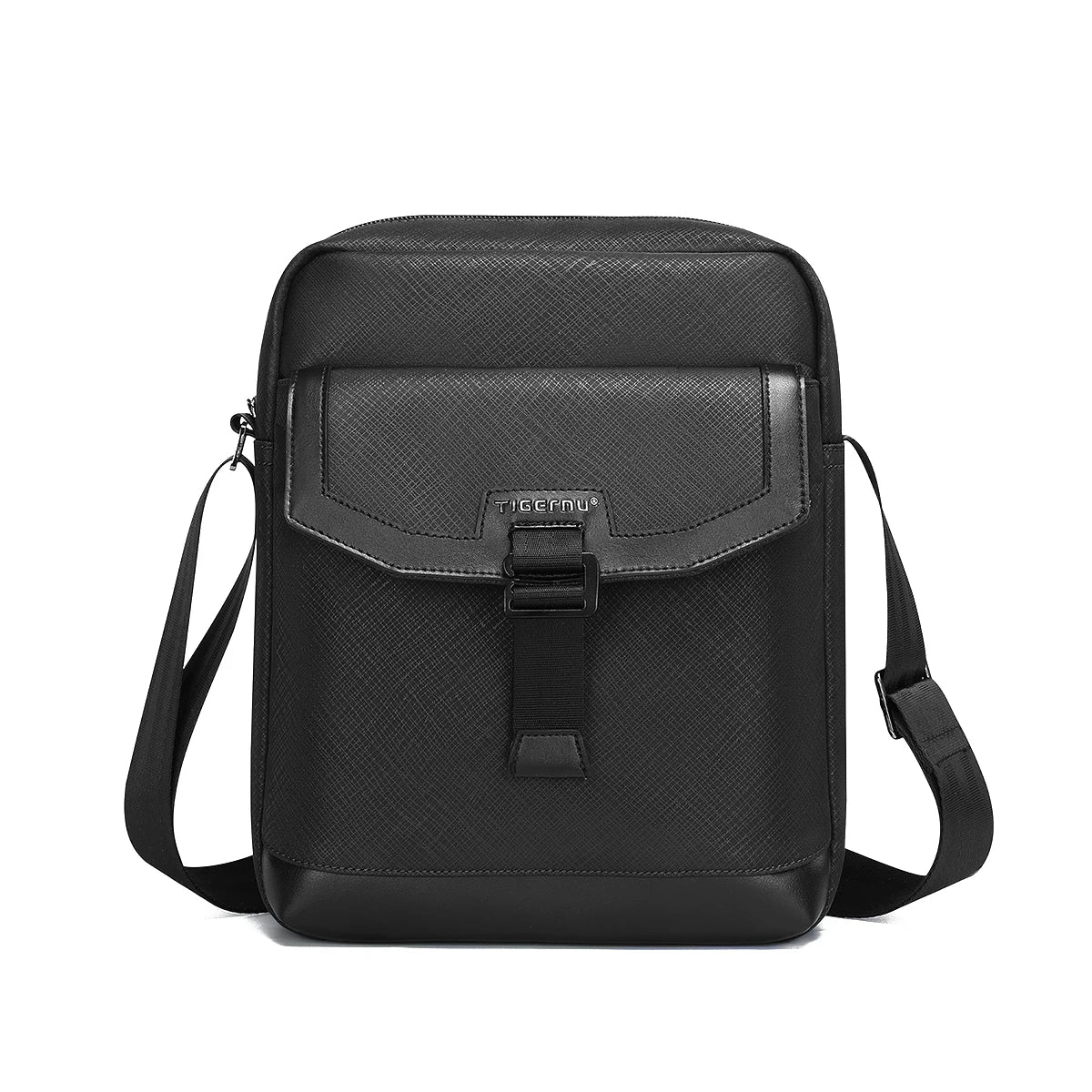 Tigernu Elite Series Mini Shoulder Bag – Anti-Wrinkle Oxford, Flap, 10.2" iPad