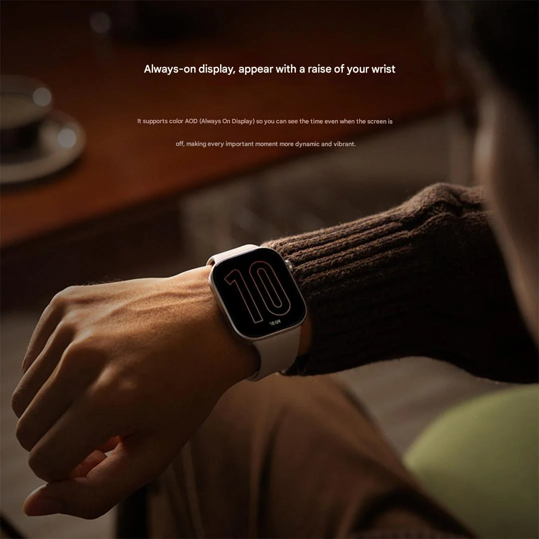 Xiaomi Redmi Watch 6 Smart Watch — 2.07" AMOLED, 24-Day Battery, Built-in GPS