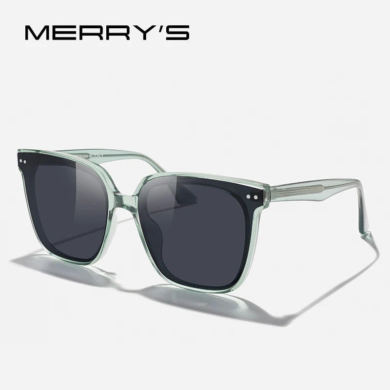 Merry's Women's Square Polarised Sunglasses — Fashion Frame