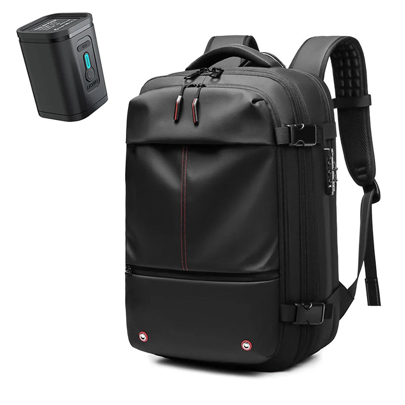 Infeylay 150219 Vacuum Compression Travel Backpack – 36–55L, 17" Laptop, Expandable