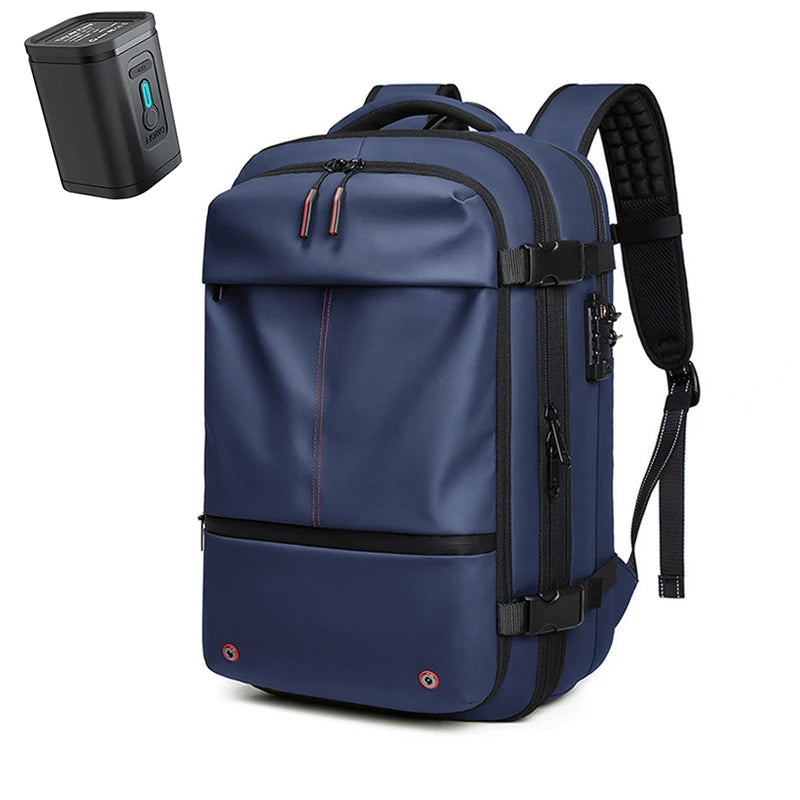 Infeylay 150219 Vacuum Compression Travel Backpack – 36–55L, 17" Laptop, Expandable