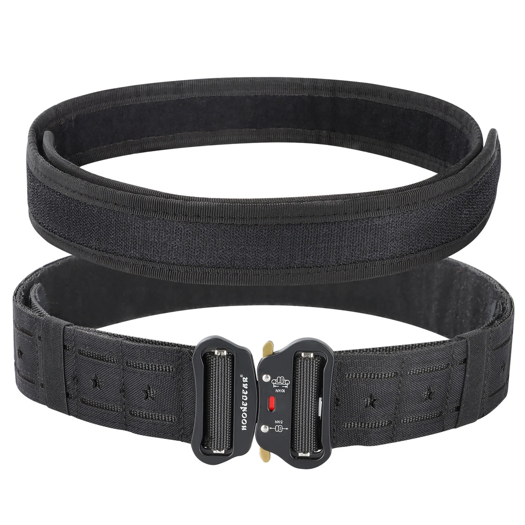 2-Inch Tactical MOLLE Belt – Quick Release Metal Buckle
