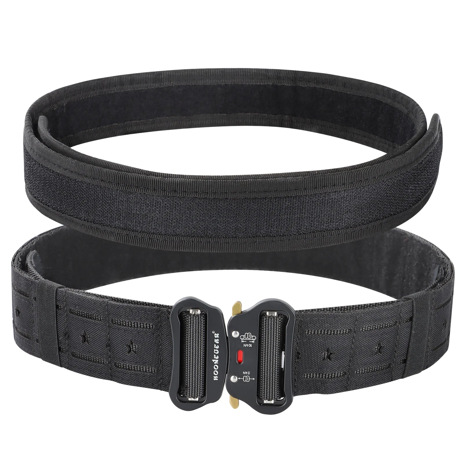 2-Inch Tactical MOLLE Belt – Quick Release Metal Buckle