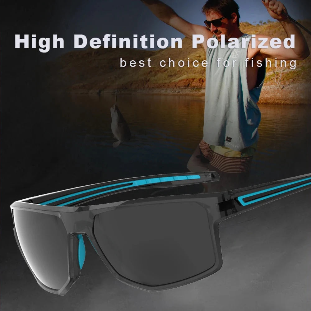 VEITHDIA Sports Protective Sunglasses for Men Women Fishing Running Cycling Golf Driving Polarized UV400 Sun Glasses TR90 FH012