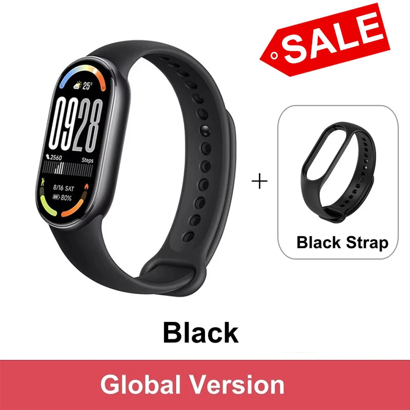 Xiaomi Smart Band 10 — 1.72" AMOLED, 150+ Sports Modes, 5ATM, Global Version