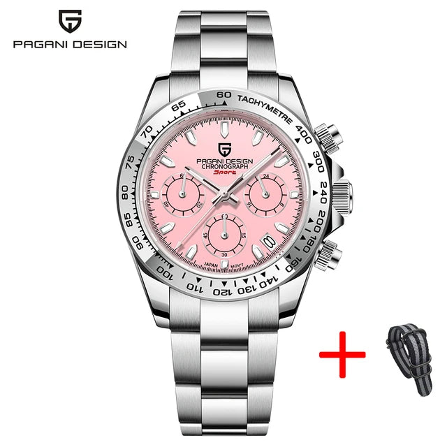 Pagani Design PD-1727 Men's Chronograph Watch | VK63 | Sapphire Crystal | 10ATM
