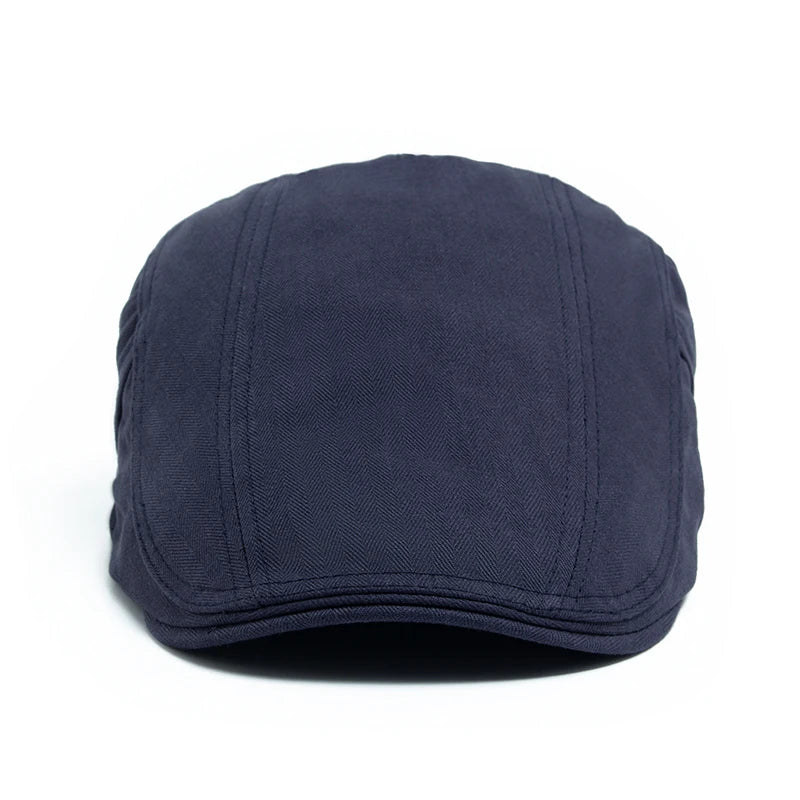 Classic Cotton Beret — Unisex Newsboy Cap