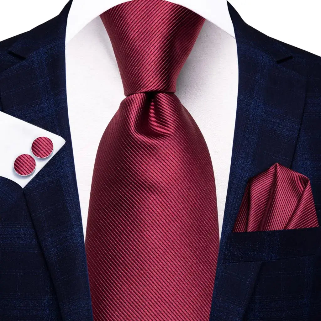 Hi-Tie Men's 100% Silk Paisley Necktie – 8.5cm | 15 Colours