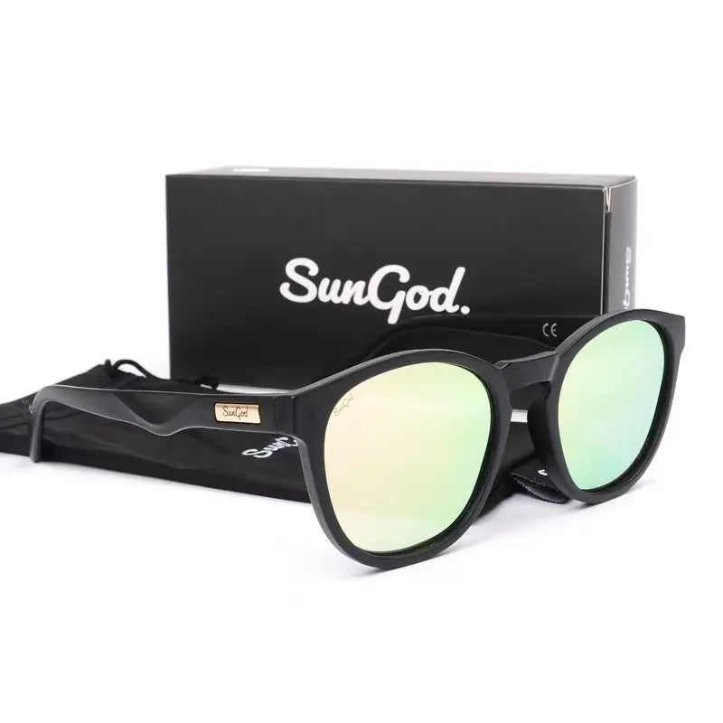 SunGod Miras Square Sport Sunglasses – Polarized UV400 Lens | Men's