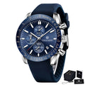 Pagani Design PG-5140 Men's Chronograph Watch | Luminous | Silicone Strap | 3ATM