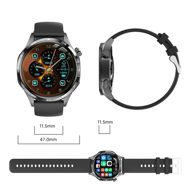 ChiBear Watch 5 Pro NFC Smartwatch | Bluetooth Calling, Heart Rate & Health Monitor