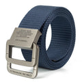 Men's Canvas Webbing Belt – Automatic Buckle, Casual & Sport