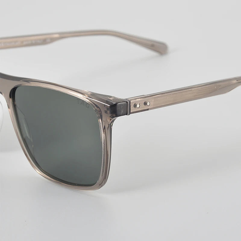 TAG Hezekiah 8708 Polarized Photochromic Square Sunglasses