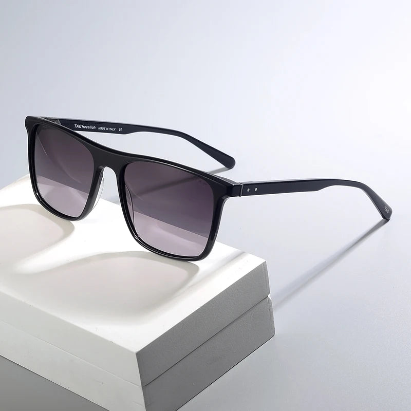 TAG Hezekiah 8708 Polarized Photochromic Square Sunglasses