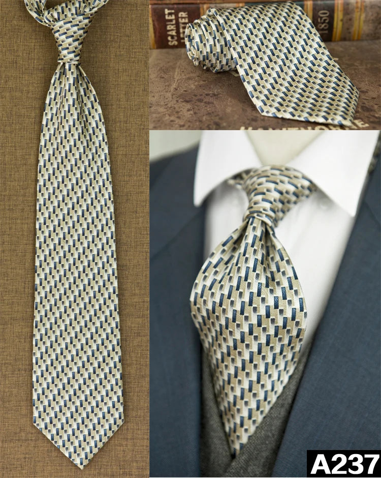 100% Silk Men's Printed Necktie – Vintage & Novelty Collection
