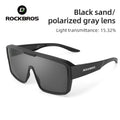 ROCKBROS Cycling Sunglasses Polarized UV Protection Set Glasses Frame for Myopia Glasses Running Fishing Cyling Goggles
