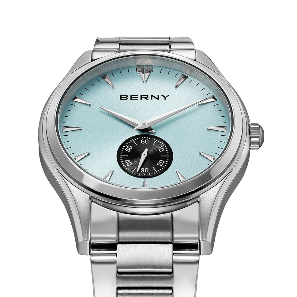 BERNY 2692M Men's Quartz Watch | Stainless Steel | 5ATM Water Resistant