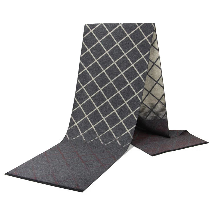 Cashmere-Feel Knit Scarf & Shawl