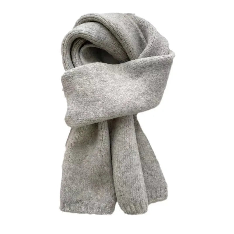 Sheep Wool Knit Scarf