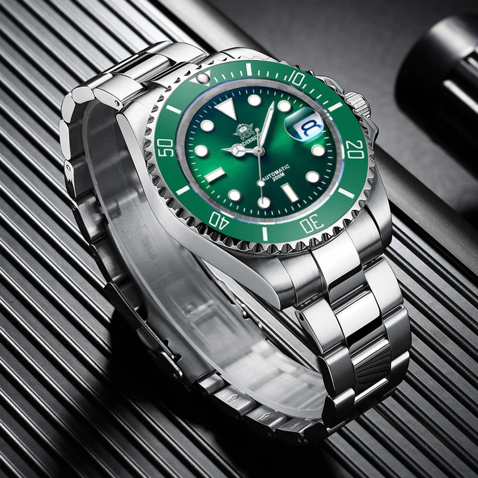 ADDIESDIVE AD2503 Automatic Dive Watch – Miyota 8215, Ceramic Bezel, Domed Sapphire, 200m Water Resistant